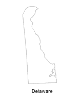 Delaware State Map