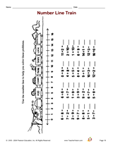 Number Line Train