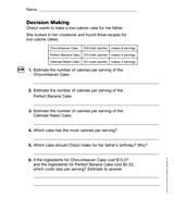 Division and Probability: Decision Making (Gr. 4)