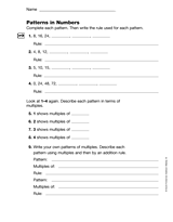 Patterns in Numbers: Multiples (Gr. 4)
