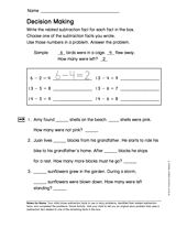 Facts and Strategies to 18: Decision Making (Gr. 1)