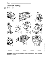 Numbers to Ten: Decision Making